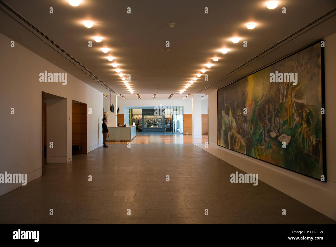 Museu Berardo Innenräume in Lissabon - Portugal Stockfoto