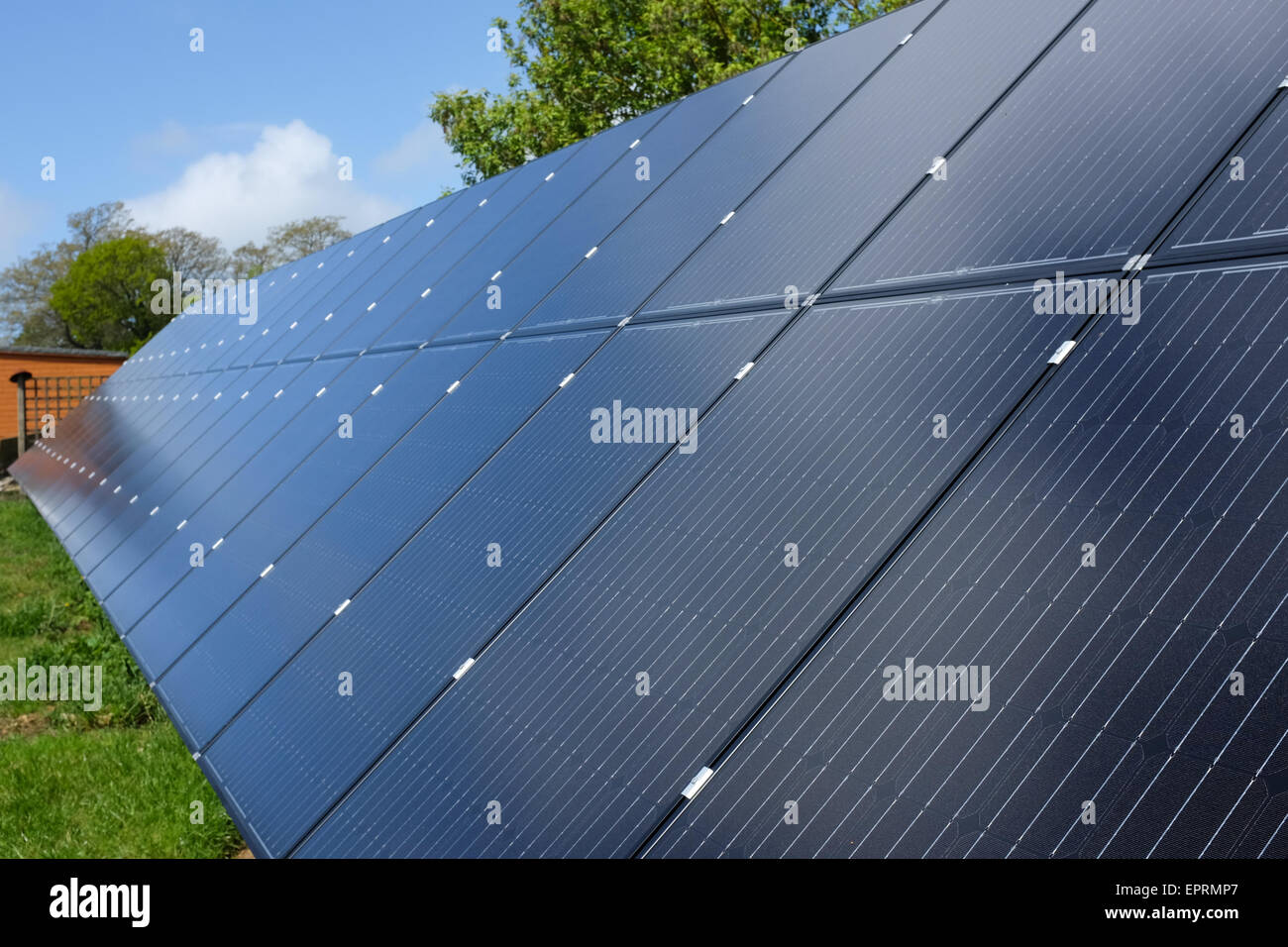 Solar-Panels. Stockfoto