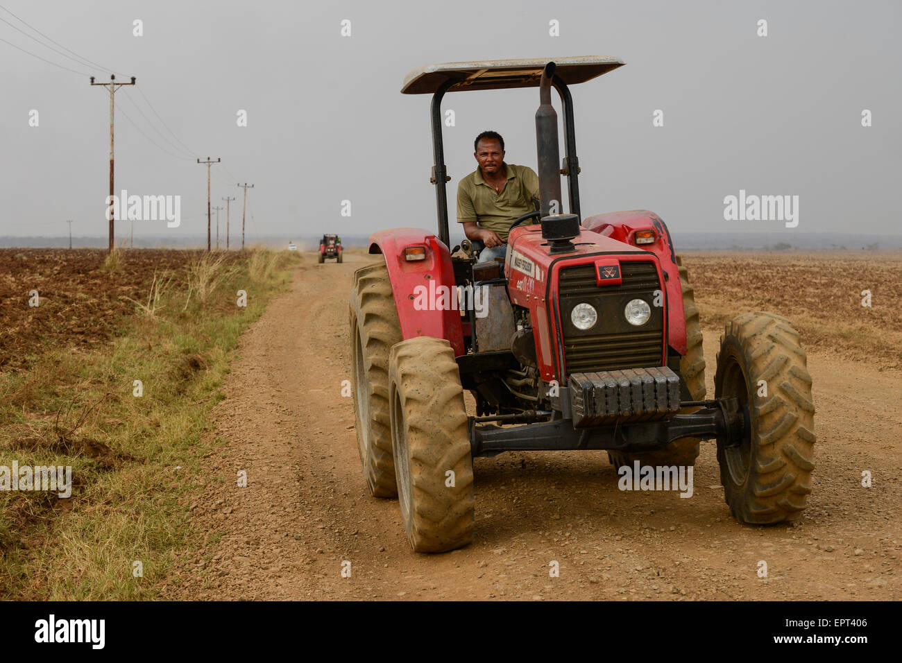 Äthiopien Gambela, Abobo, Ackerland der Firma Saudi Star