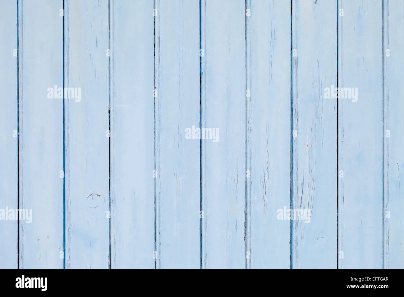 Nahaufnahme von blau bemalten Holzwand Andernos, Aquitaine, Frankreich Stockfoto