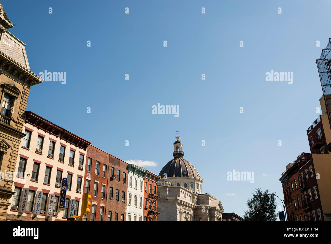 Williamsburgh Sparkasse, Williamsburg, Brooklyn, New York City, New York, USA Stockfoto