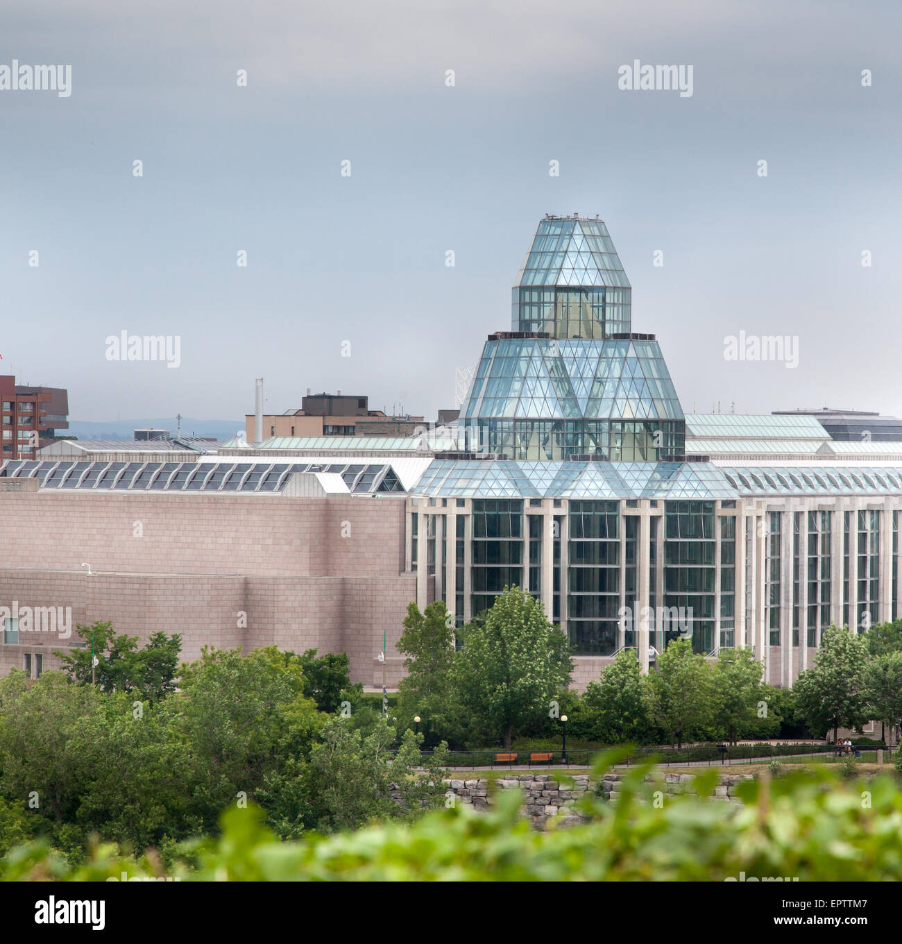 Kunstgalerie in einer Stadt, National Gallery Of Canada, Sussex Drive, Ottawa, Ontario, Kanada Stockfoto