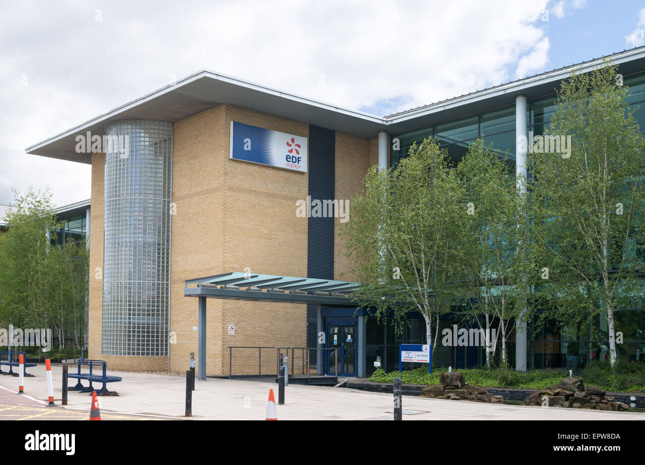 EDF-Kundenservice call Center bei Doxford Park, Sunderland, England, UK Stockfoto
