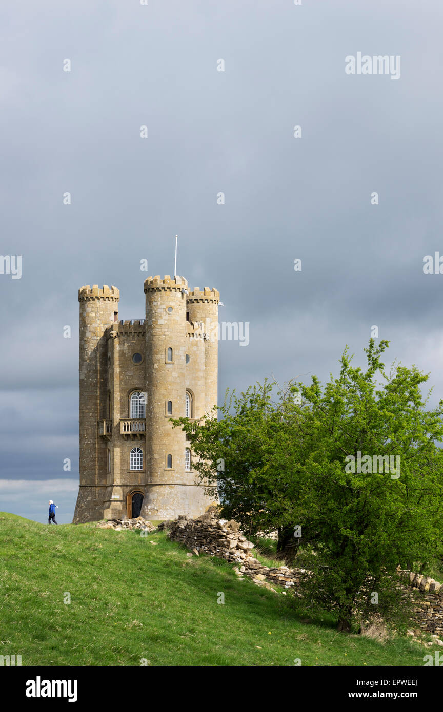 Historischen Torheit, von Capability Brown, mit Ausstellungen und Links zu der Arts and Craft Bewegung. Stockfoto