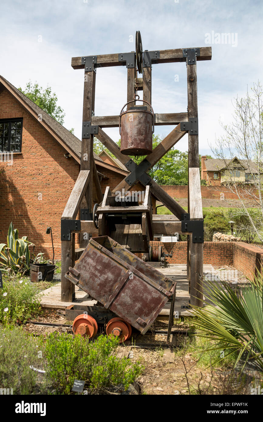 Replikat Mine Schachtturm Und Eimer Bob Campbell Geologie Museum