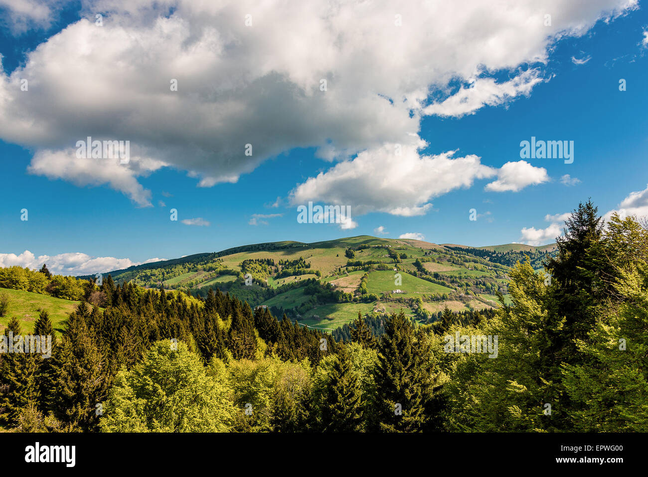 Veneto Monte Grappa Stockfoto