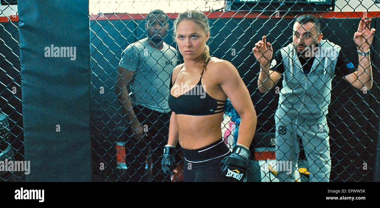 ENTOURAGE 2015 Warner Bros Film mit Ronda Rousey Stockfoto