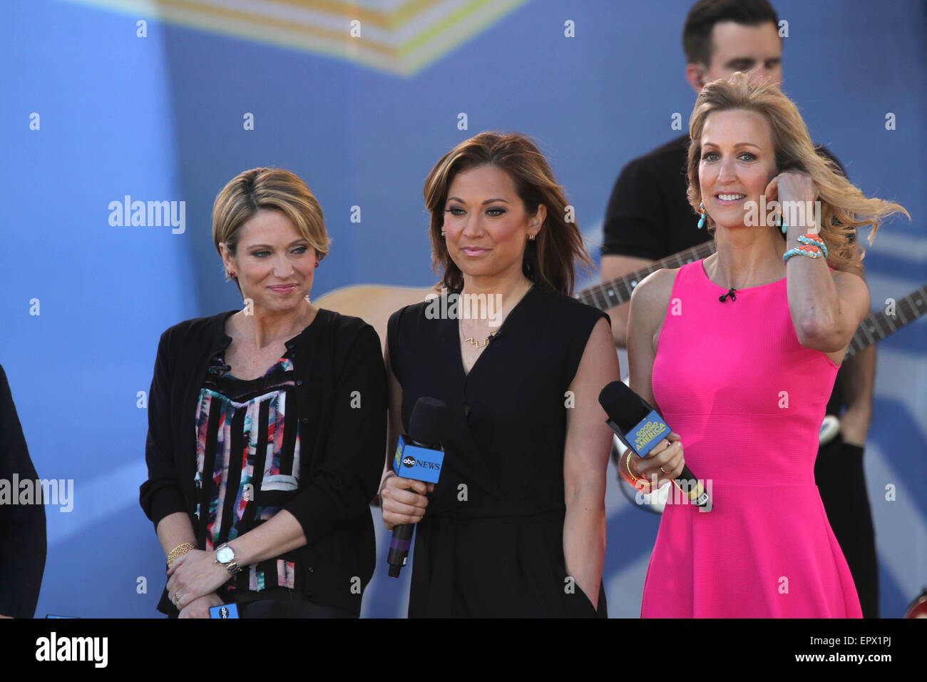 New York, USA. 22. Mai 2015. Jessie J. führt für Baureihe Gutenmorgen Amerika Sommer-Konzert in New York Central Park.Amy Robach, Ginger Zee, Lara Spencer Credit: Bruce Cotler/Globe Fotos/ZUMA Draht/Alamy Live News Stockfoto