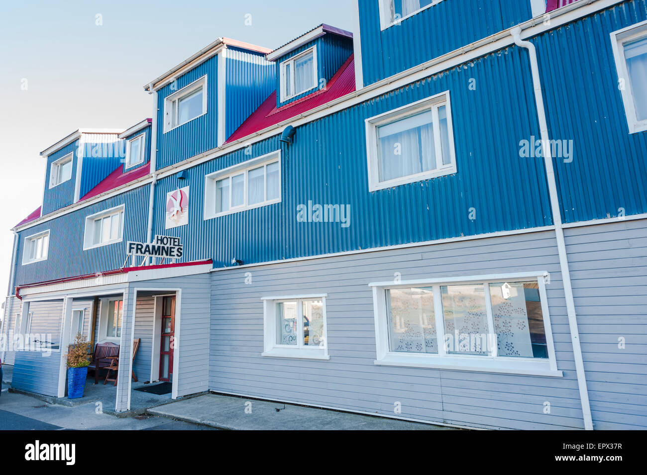 Gundarfjordur, eine kleine Stadt auf der Halbinsel Sneafellsnes, Island Stockfoto