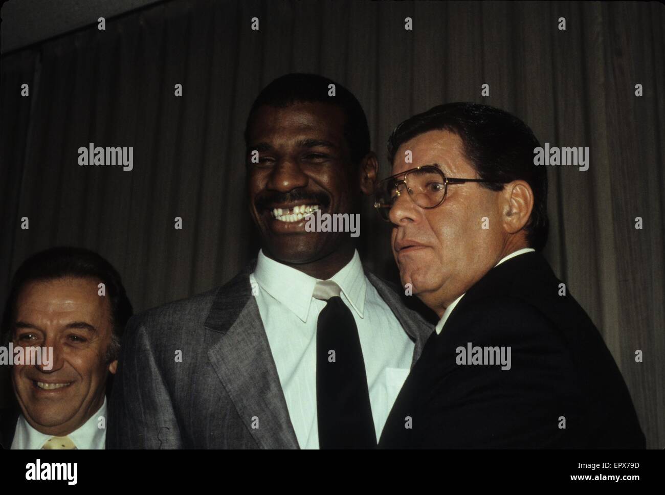 MICHAEL SPINKS 1986.f3426. © Corkery/Globe Fotos/ZUMA Draht/Alamy Live-Nachrichten Stockfoto