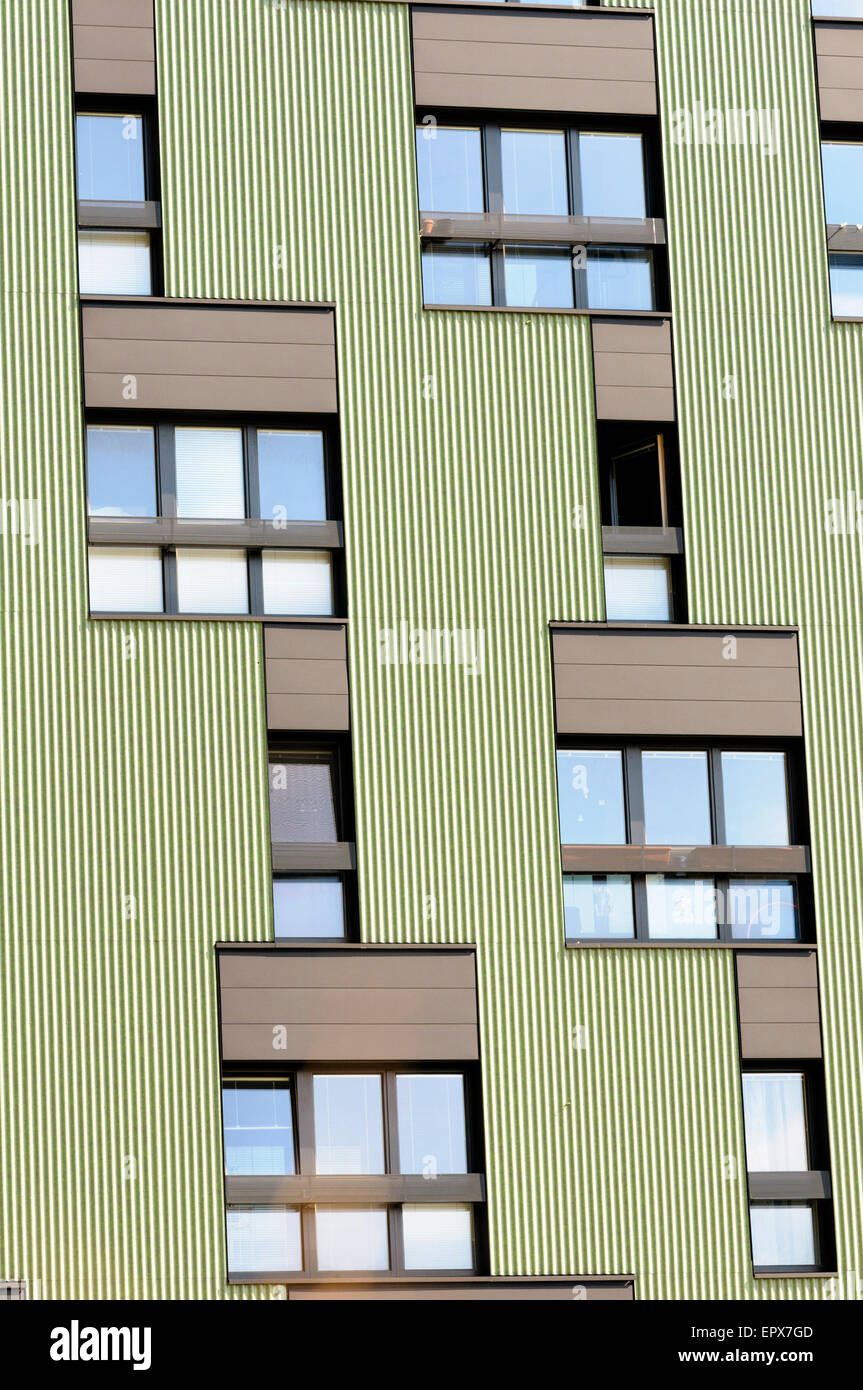 Ville Verdi Appartementhaus, Simmering, Wien, Österreich Stockfoto