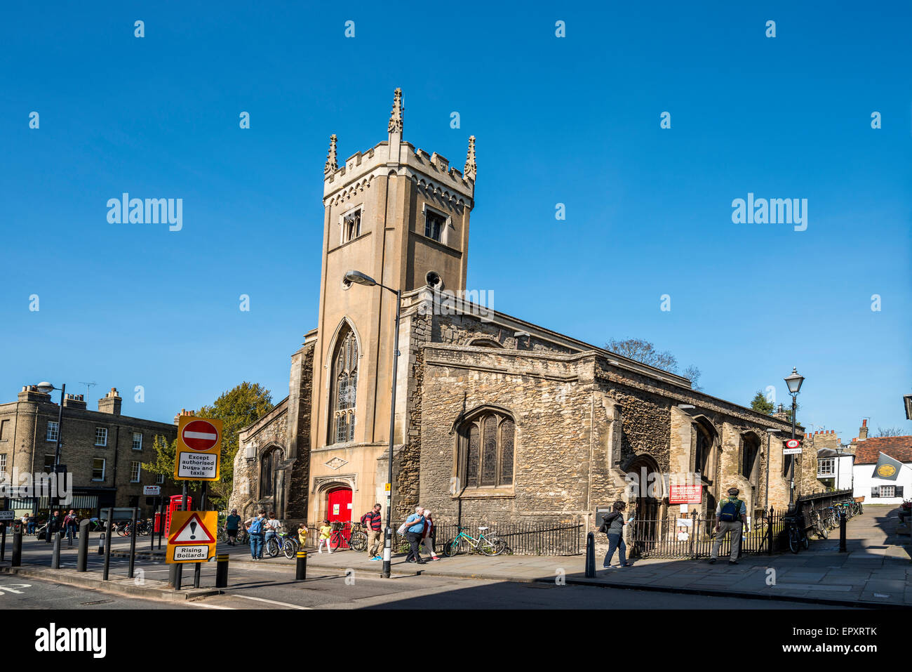 St. Clemens Kirche, Cambridge, UK Stockfoto
