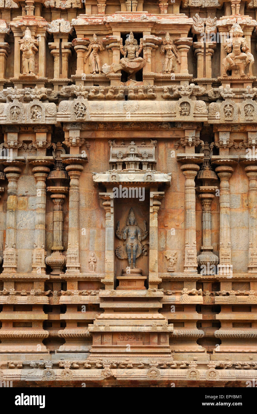 Große Tempel, Thanjavur (Indien) Stockfoto