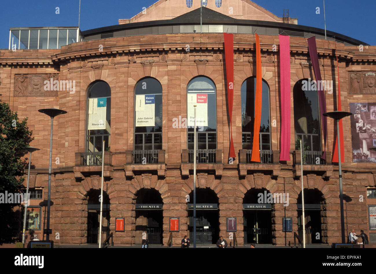 DEU, Deutschland, Mainz, dem Staatstheater.  DEU, Deutschland, Mainz, Das Staatstheater. Stockfoto