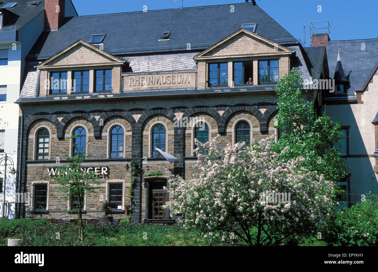 DEU, Deutschland, Rhein-Museum Koblenz.  DEU, Deutschland, Koblenz, Das Rheinmuseum. Stockfoto