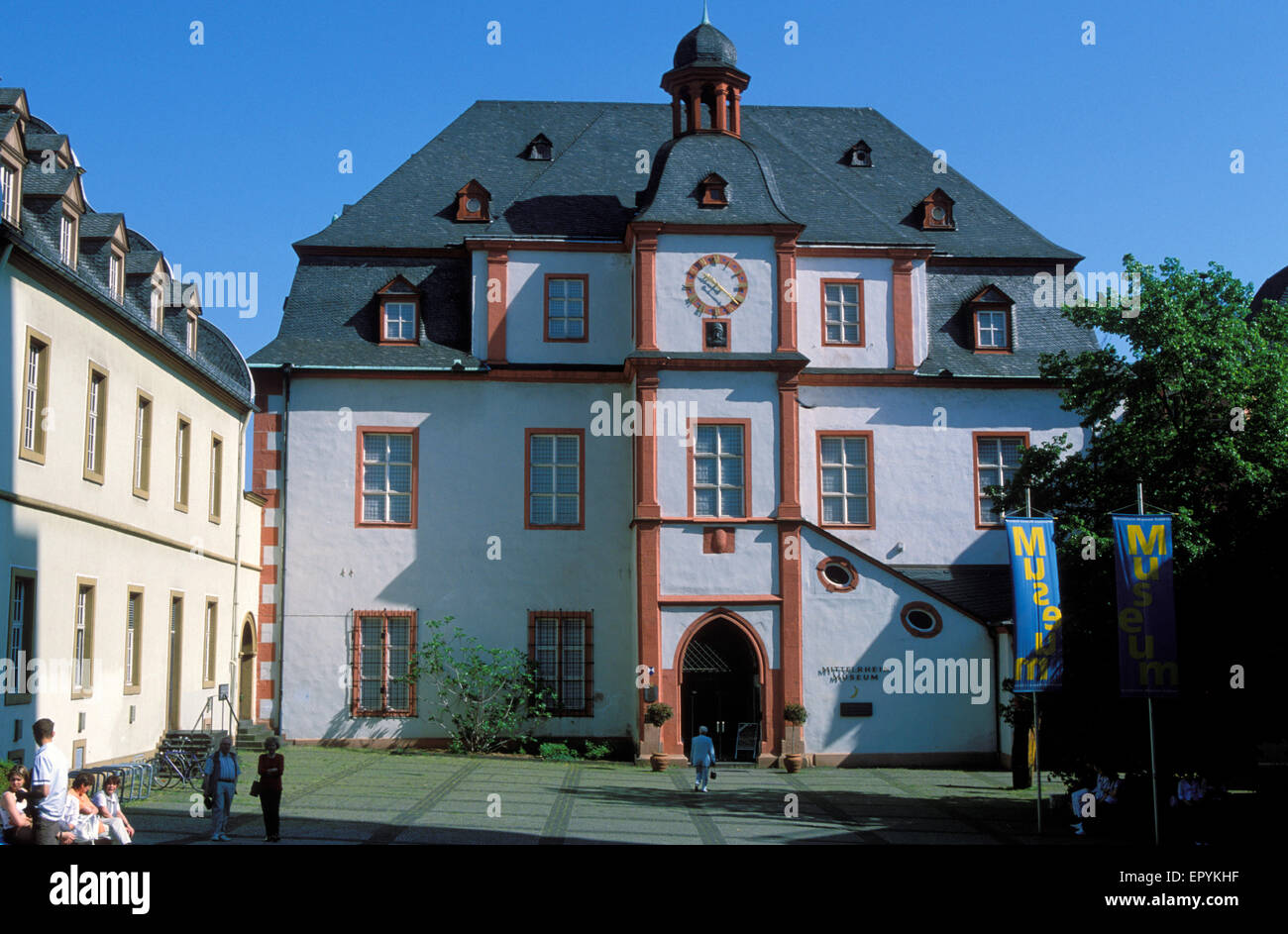 DEU, Deutschland, Koblenz, Mittelrhein-Museum.  DEU, Deutschland, Koblenz, Das Mittelrhein-Museum. Stockfoto