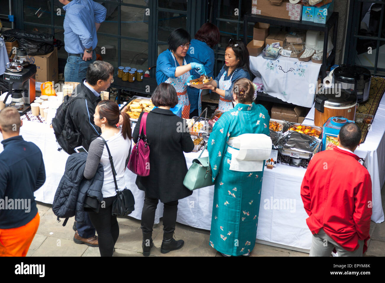 16. Mai 2015 - FestivalAsia im Tabak Docks, London - ein fest, asiatischen Kulturen, Kunst und Küche Stockfoto
