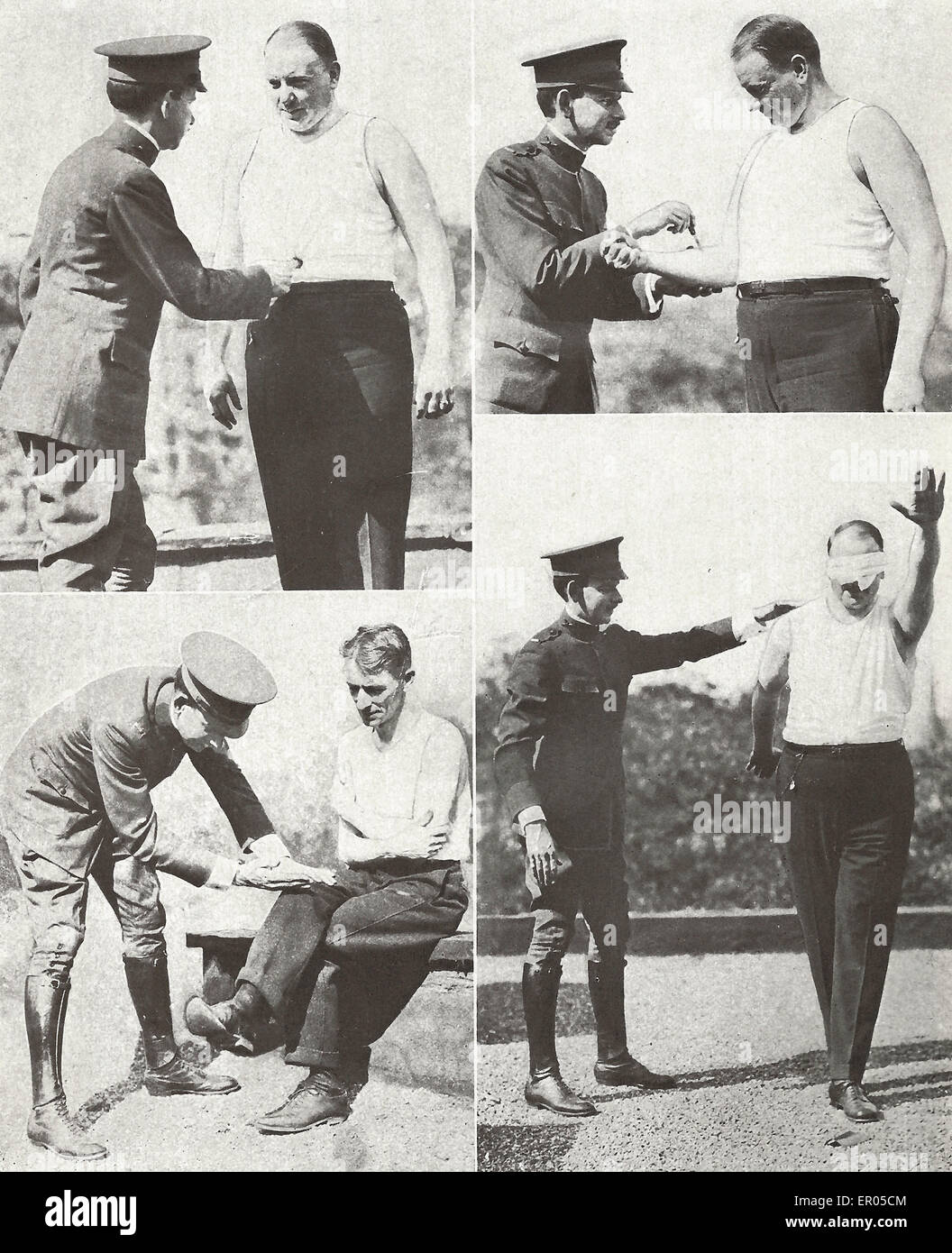 Es war eine selektive Entwurf - USA Entwurf 1917 Stockfoto