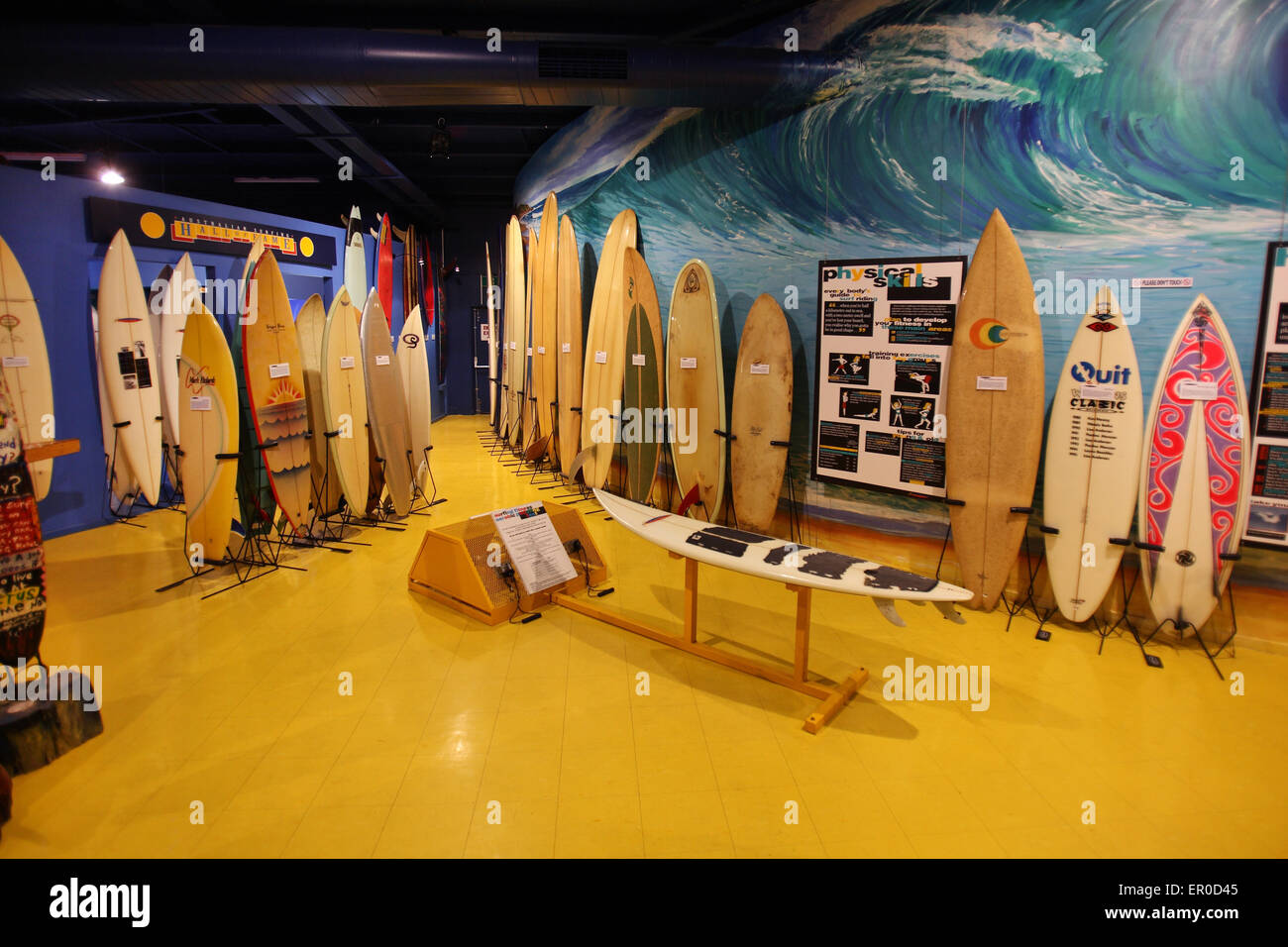 Surf World Museum. Torquay, Victoria, Australien. Stockfoto