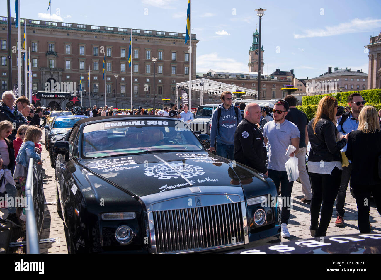Gumball 3000 Stockholm 2015 Stockfoto