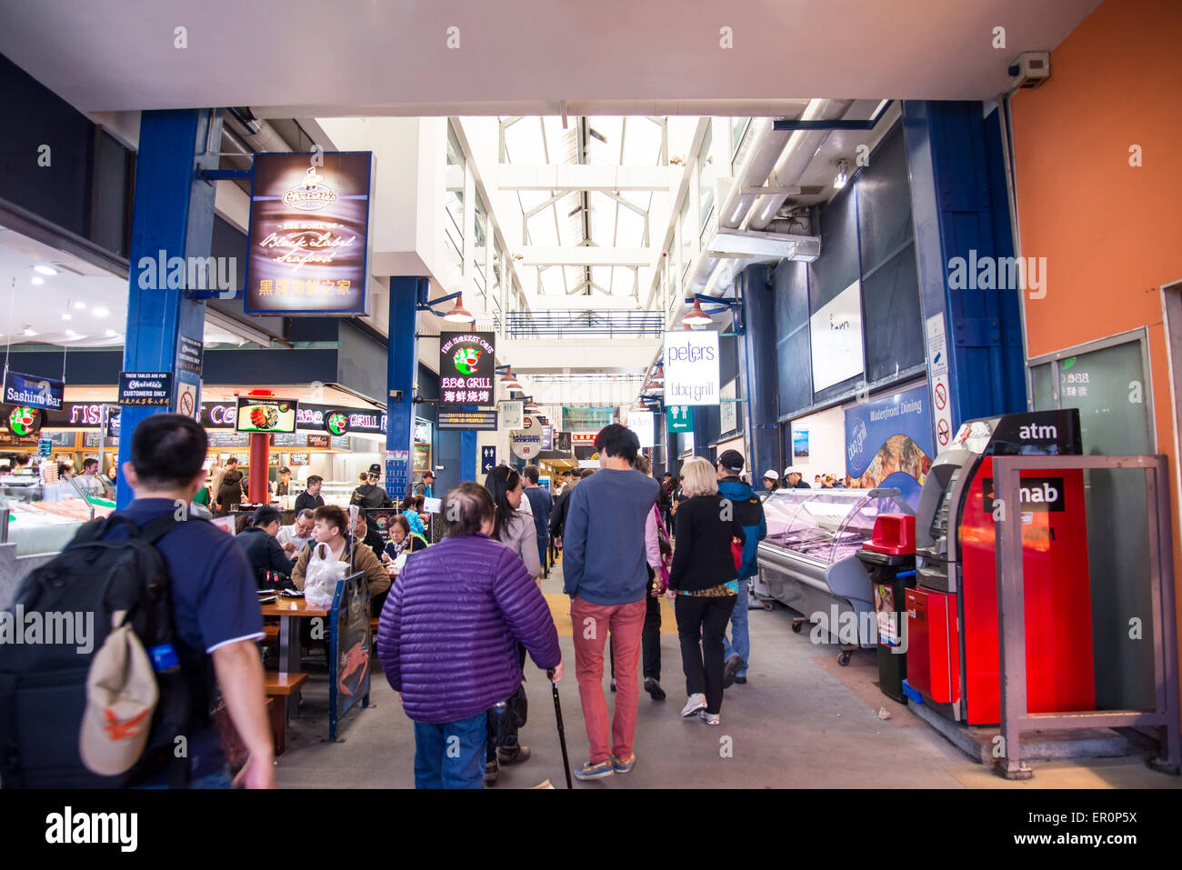 Sydney Fish Market. Stockfoto