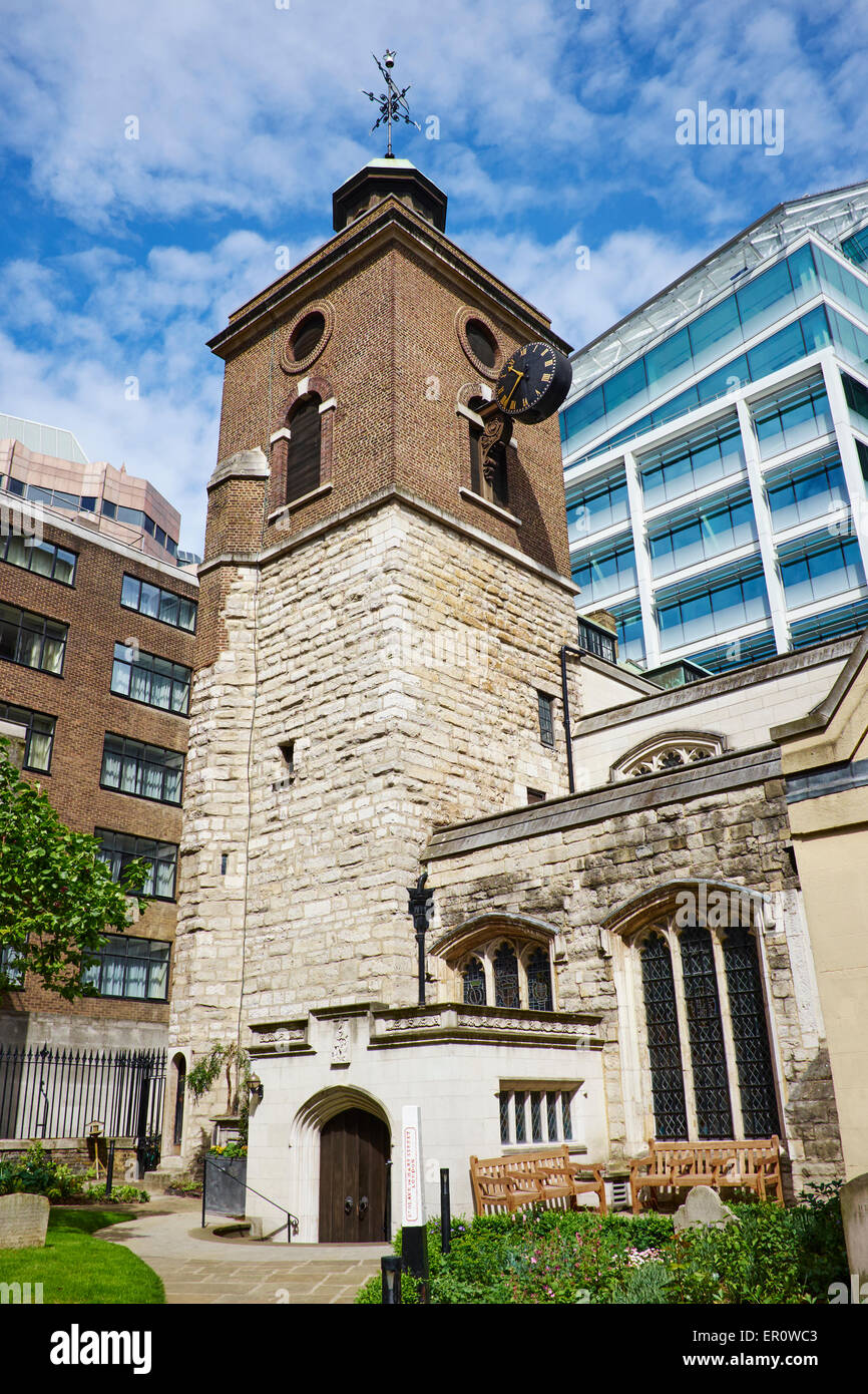 St Saviour Kirche Seething Lane City Of London UK Stockfoto