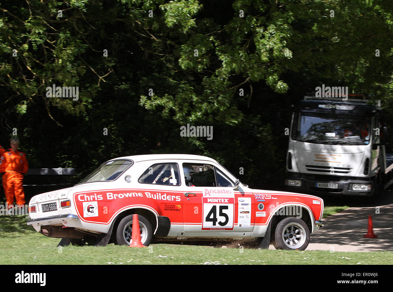 Teilnehmer bei der diesjährigen Motorsport-Sprint Event im Motorsport im Palast in Südlondon 24.05.2015 Stockfoto