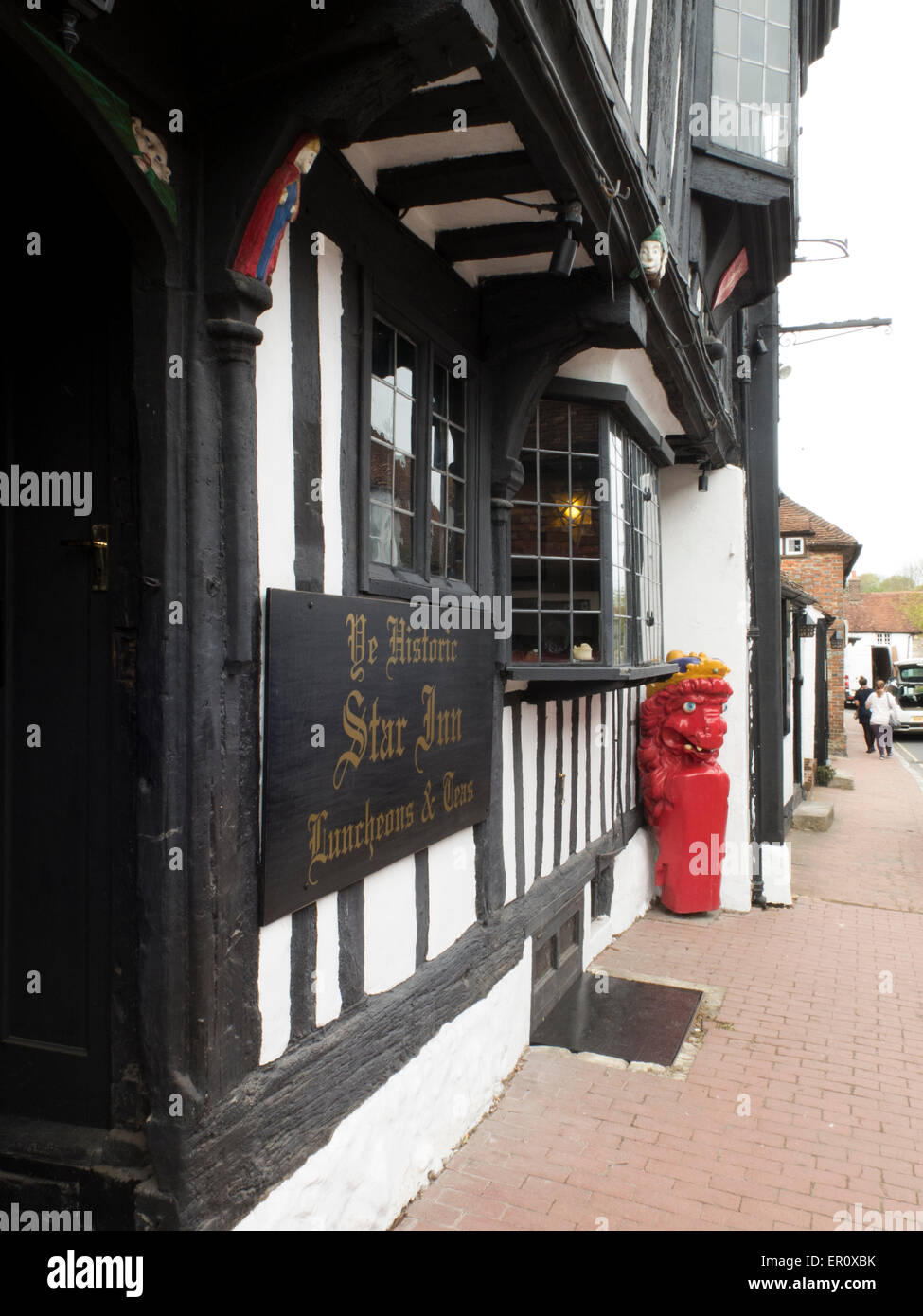 Das Star Inn Touristenort East Sussex UK Stockfoto