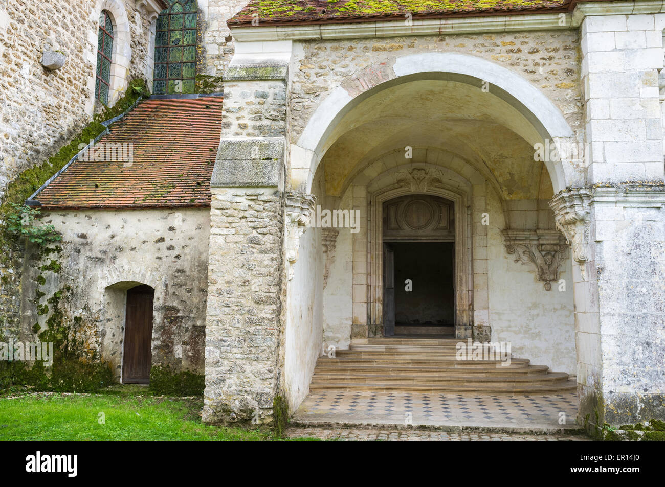 Pontigny Abtei, Bourgogne (Burgund), Frankreich, Europa Stockfoto