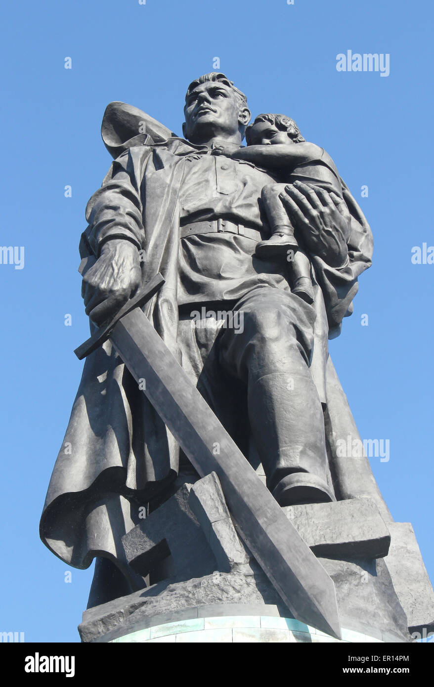 Sowjetisches Kriegsdenkmal, berlin Stockfoto