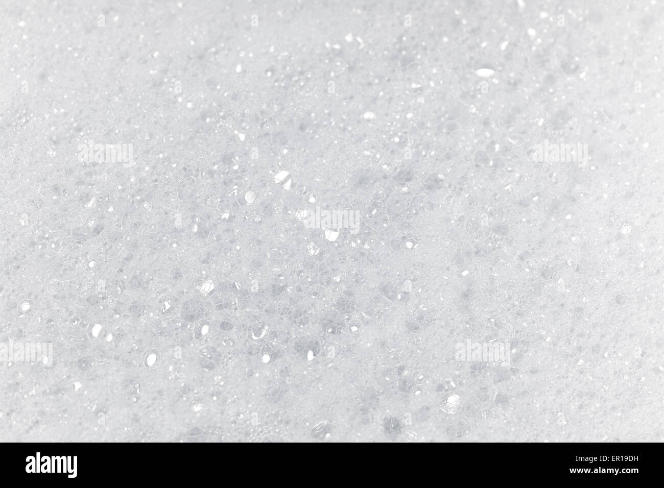 Wasser und Seife Luftblasen Hintergrund Stockfoto