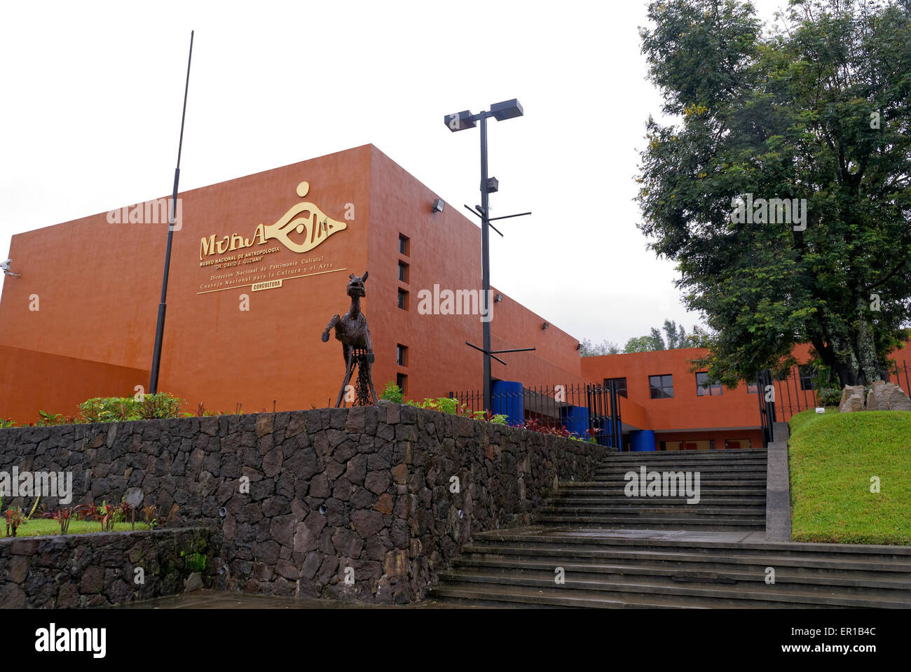 Das Museo Nacional de Antropologia David J Guzman nationalen Museum für Anthropologie in San Salvador, El Salvador, Mittelamerika Stockfoto