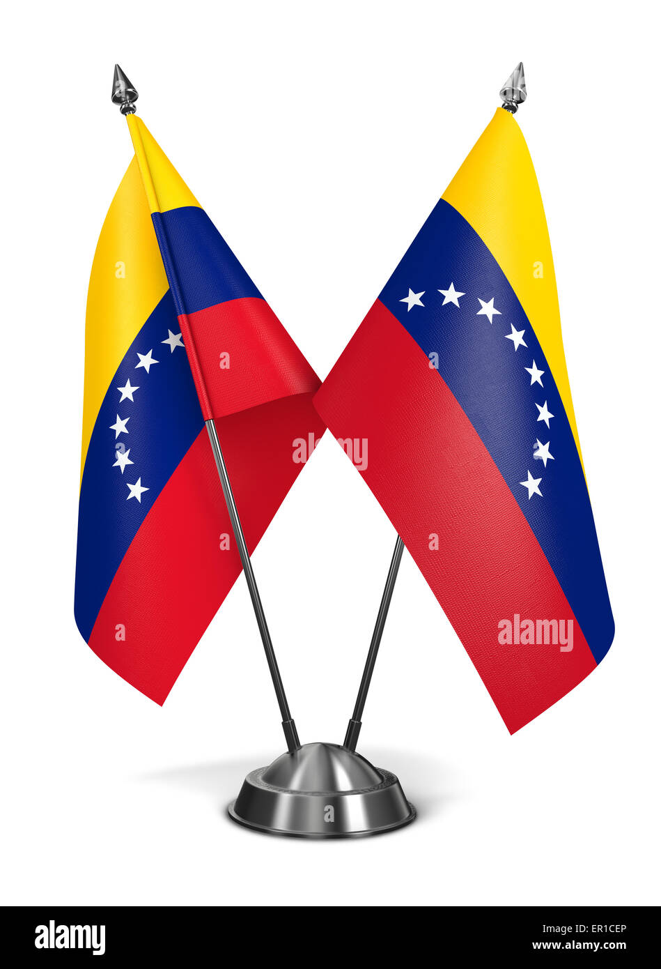 Venezuela - Miniatur-Flags. Stockfoto