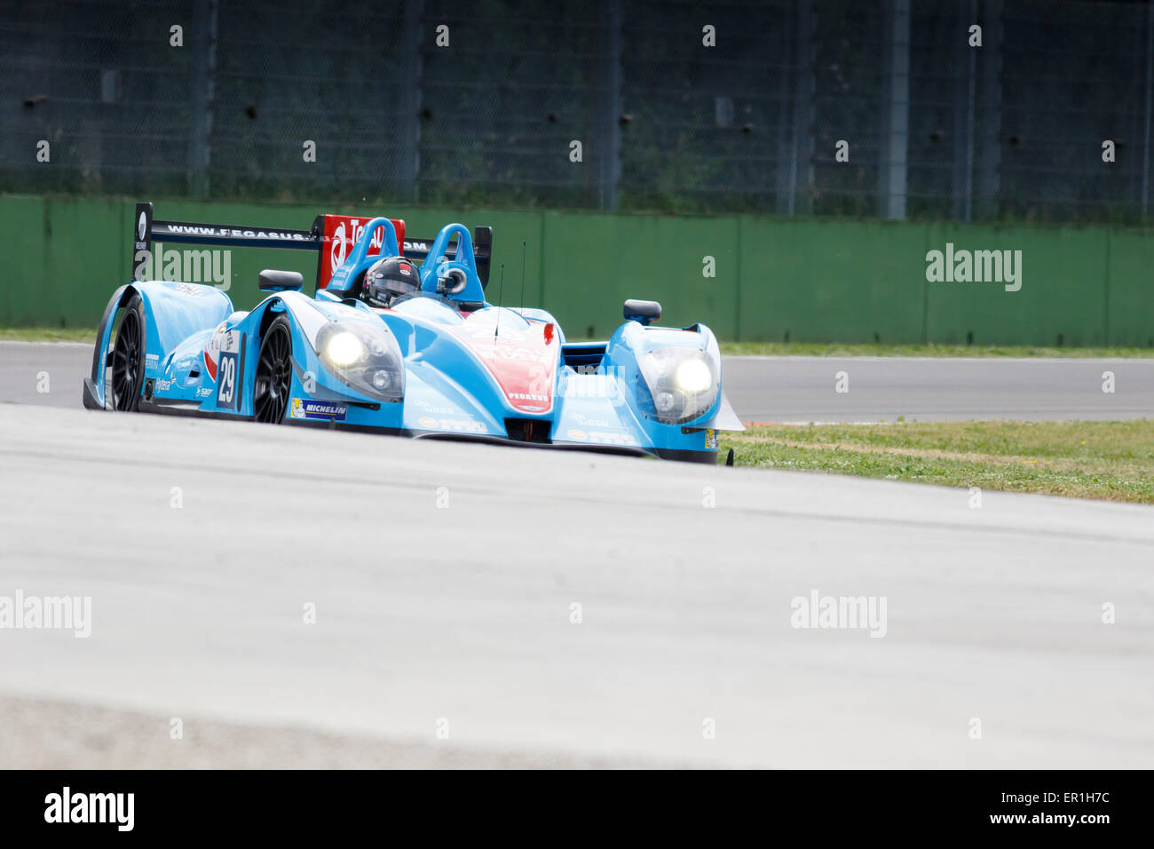 Imola, Italien – 16. Mai 2015: Morgan - Nissan von Pegasus Racing Team, angetrieben von Léo Roussel - David Cheng - Julien Schell Stockfoto