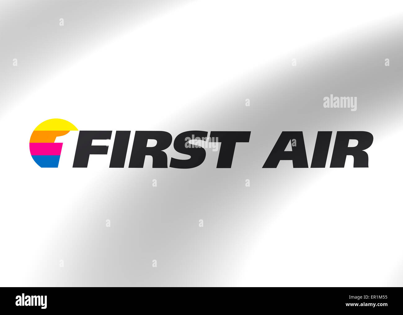 Erste air logo Symbol Flagge emblem Zeichen Stockfoto