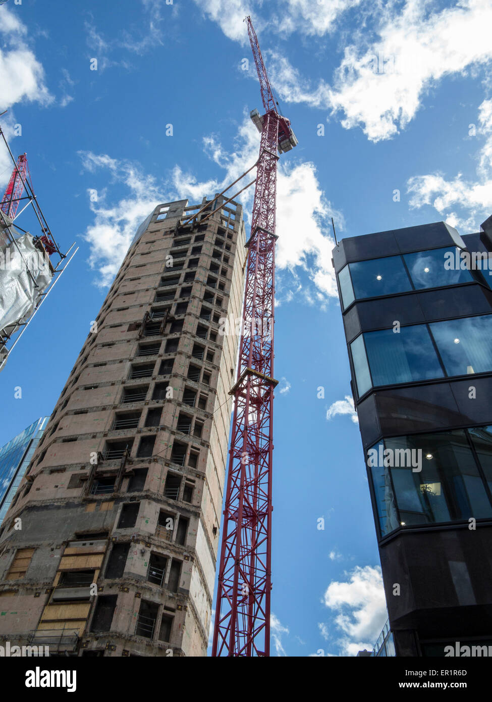 Der alte Londoner Börse abgebaut in der City of London Stockfoto