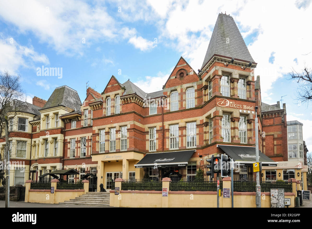 Dukes Hotel, Belfast Stockfoto