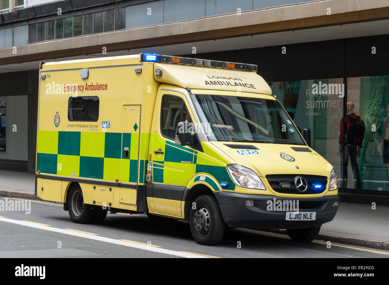 London-Krankenwagen Stockfoto
