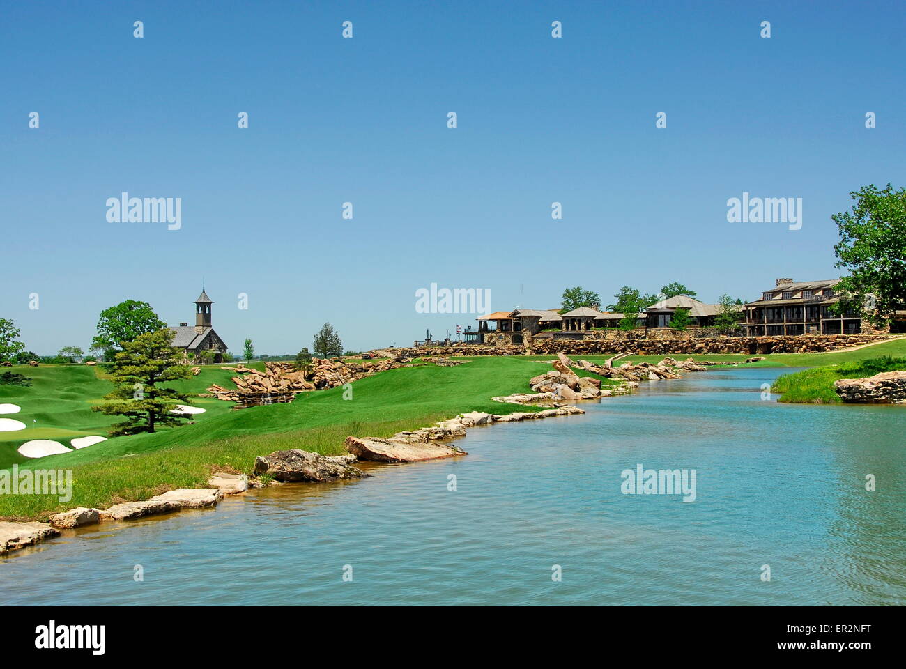 Top of the Rock Golf Course von Table Rock Lake in Branson, Missouri Stockfoto