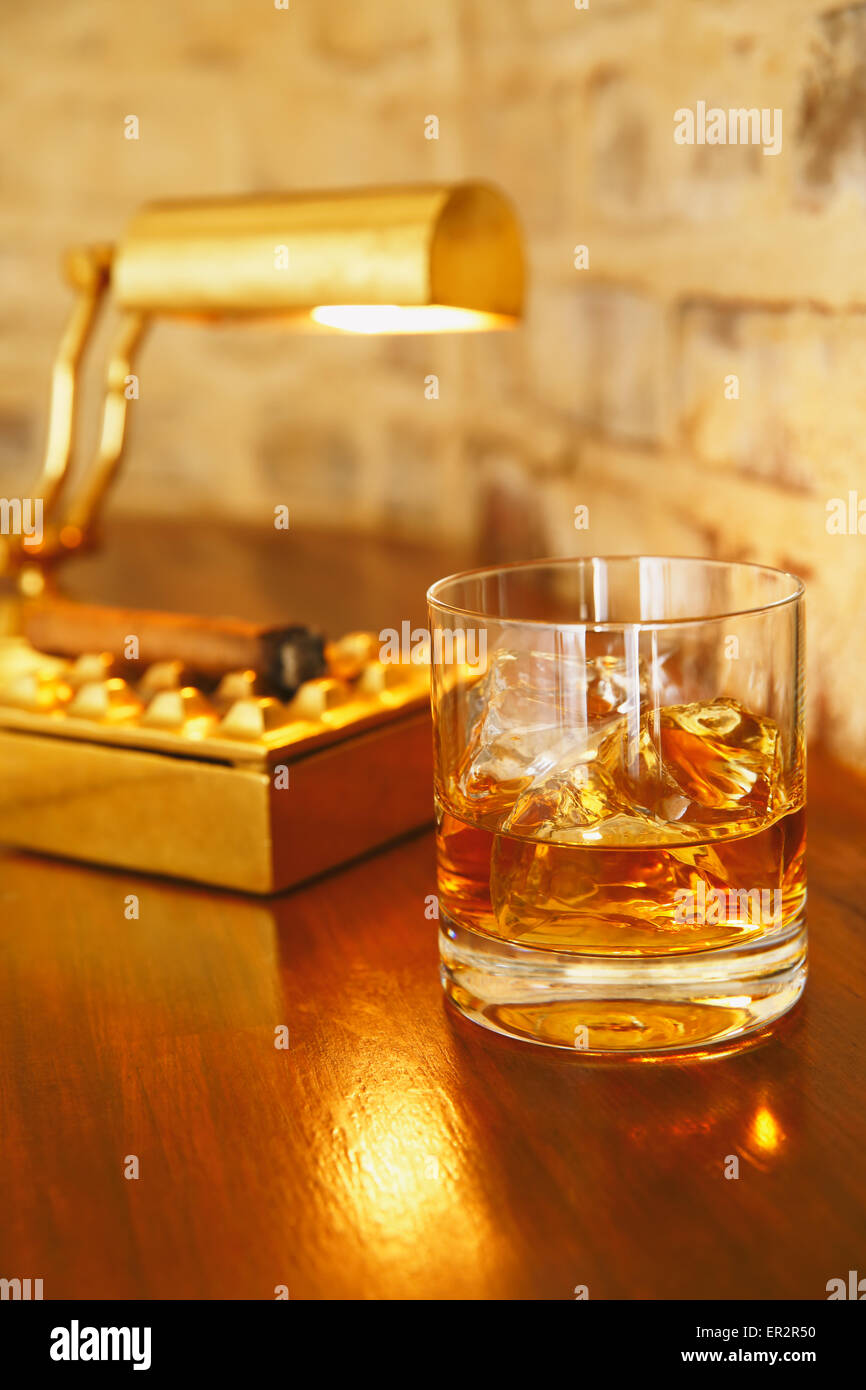 Whisky Stockfoto