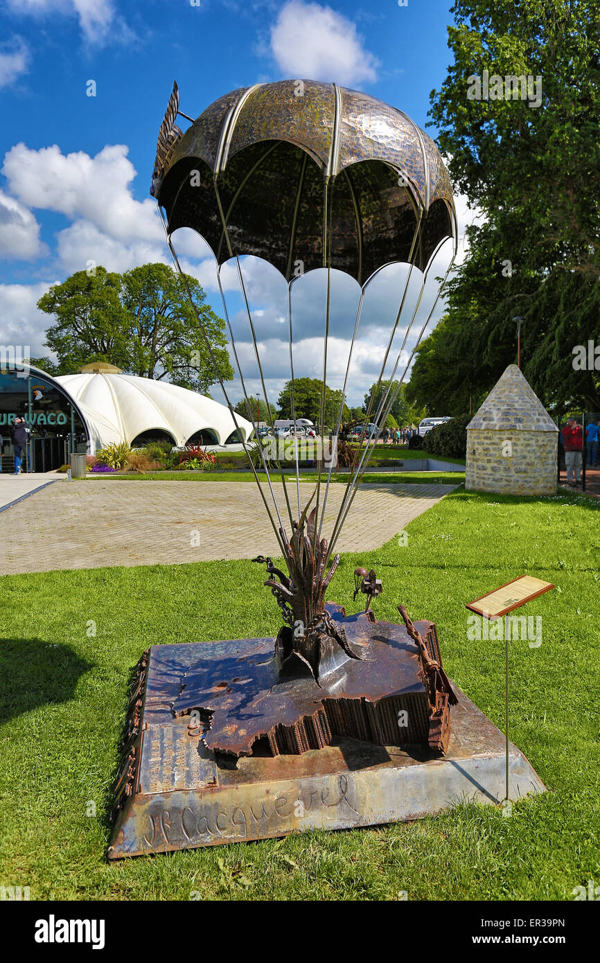 Airborne Museum in SainteMereEglise Stockfotografie Alamy