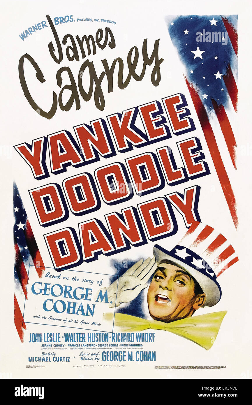 Yankee Doodle Dandy - Filmplakat Stockfoto