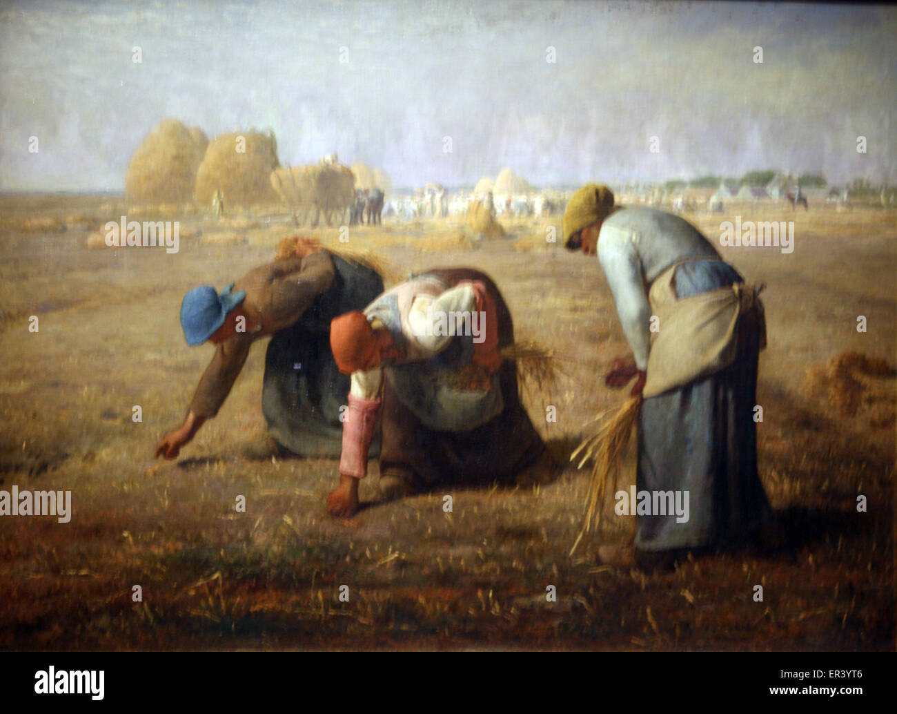 Jean-François Millet die Ährenleser Stockfoto