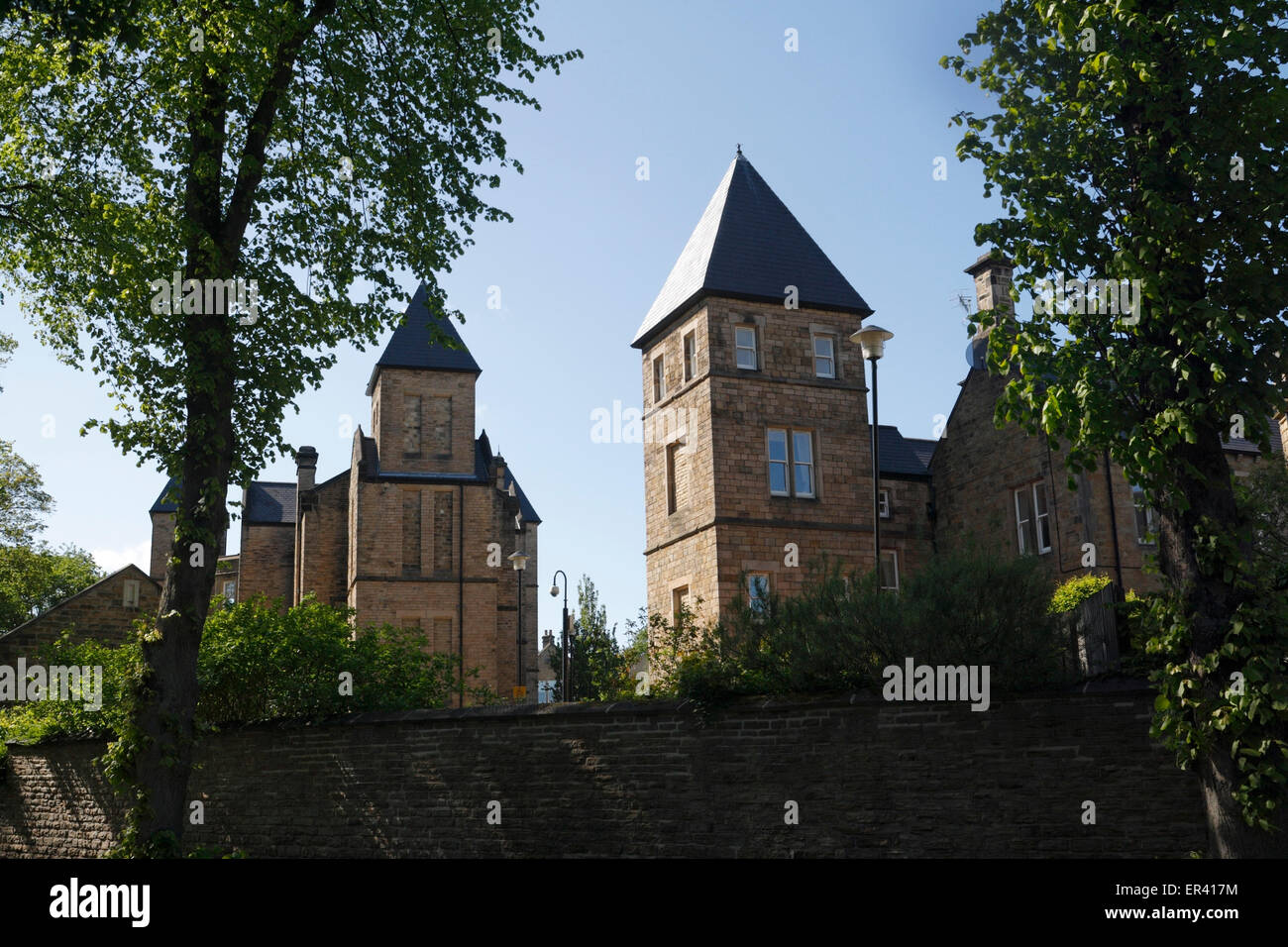 Wohnanlage am ehemaligen Nether Rand Hospital in Sheffield umgewandelt Stockfoto