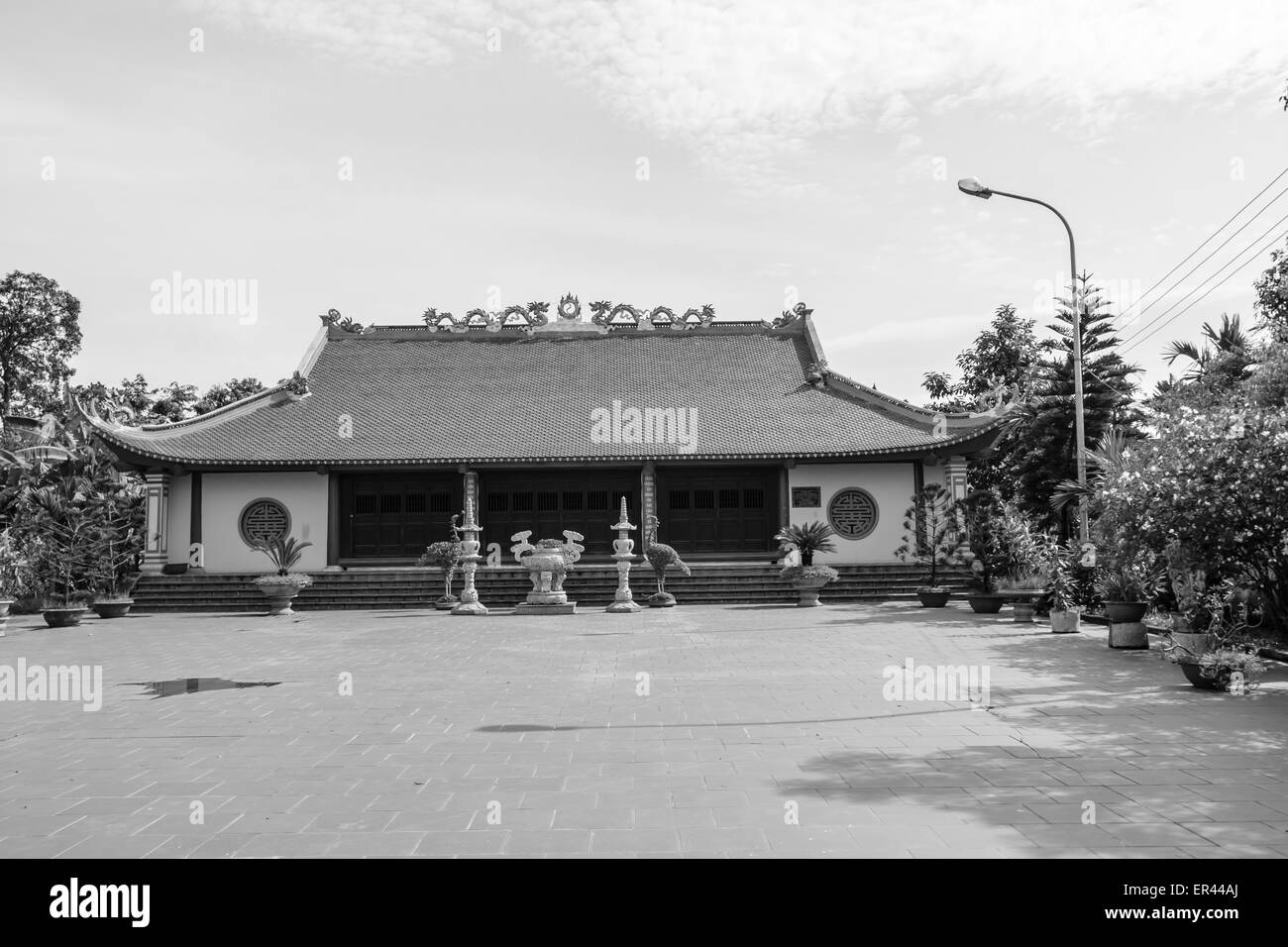 Vietnam-Tempel in Hanoi, Vietnam Stockfoto