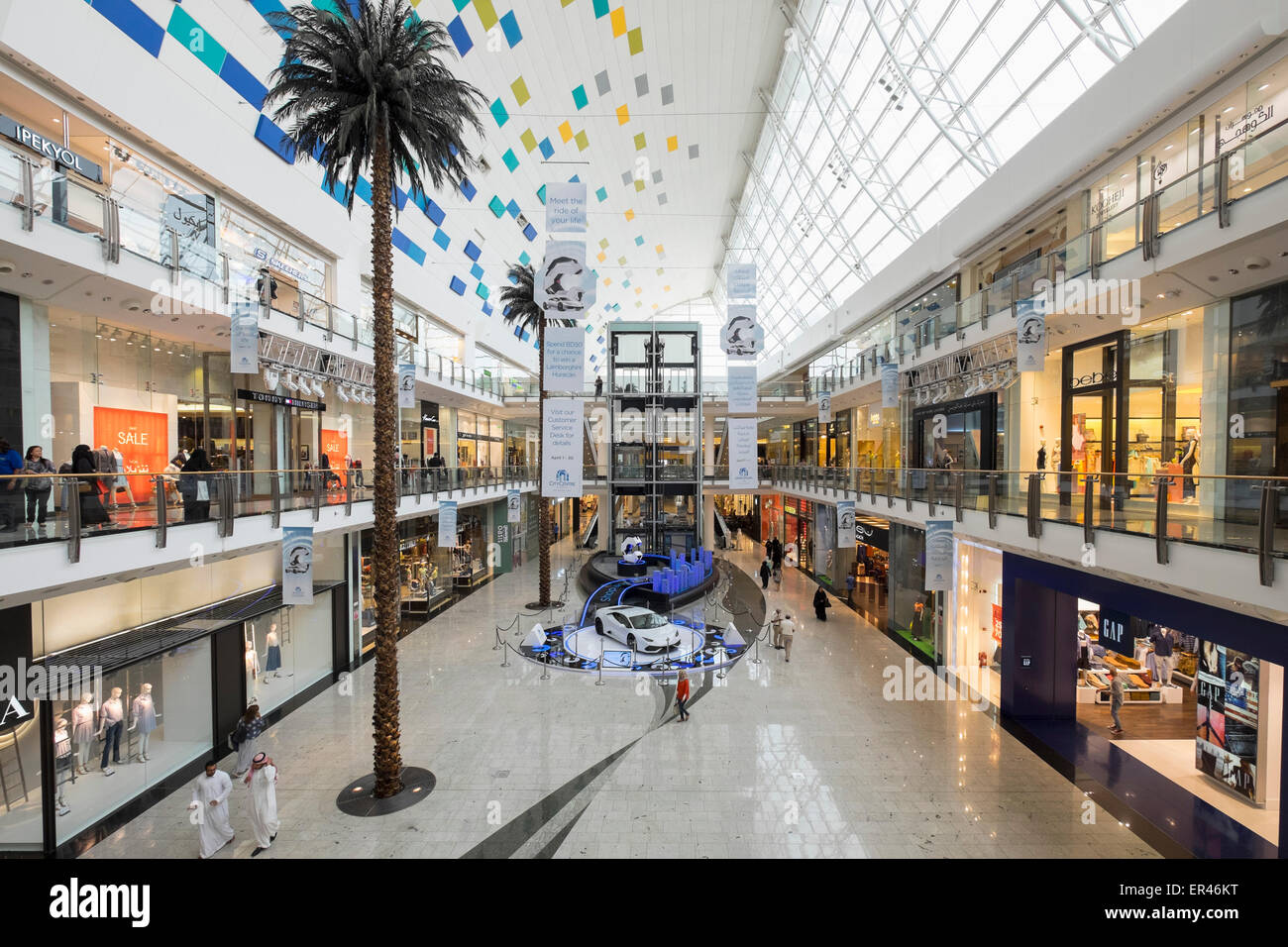 Innere des City Centre Mall im Königreich von Bahrain Manama Stockfoto