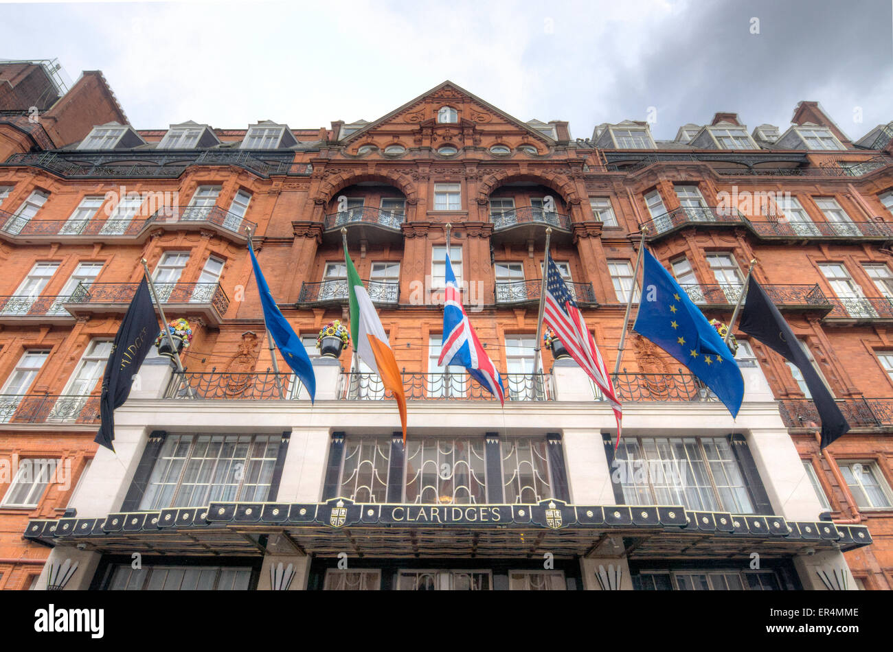 Claridges Hotel Mayfair Stockfoto