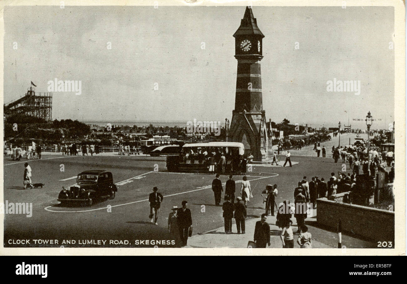 Lumley Road, Skegness, Lincolnshire Stockfoto