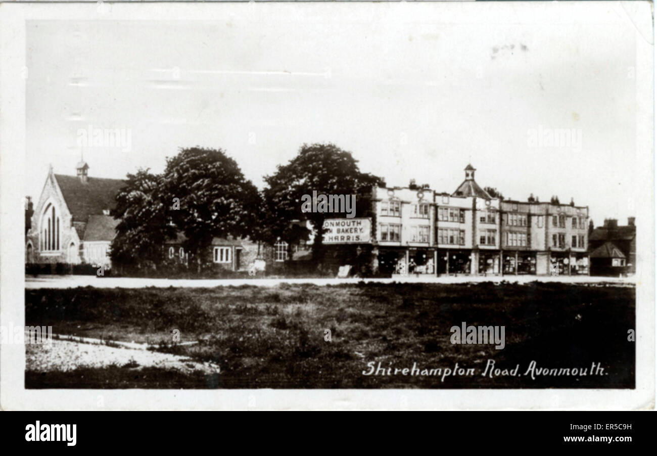 Shirehampton Road, Avonmouth, Bristol County Stockfoto