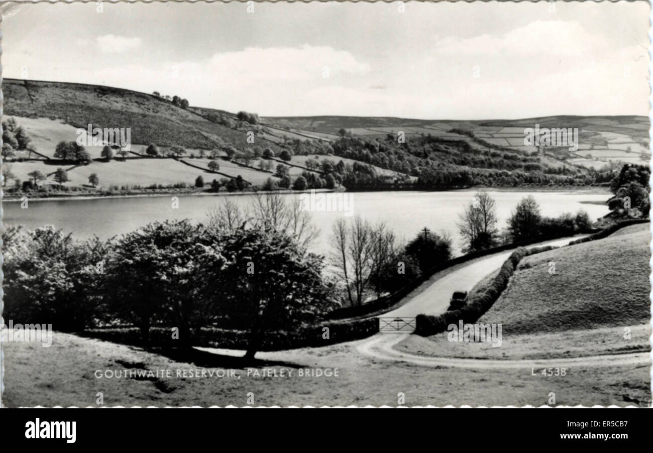 Gouthwaite Reservoir, Pateley Bridge, Yorkshire Stockfoto